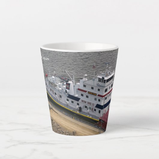Virginia Ingram tlatte mug (Devant)