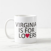 Virginia is een liefhebber koffiemok (Links)