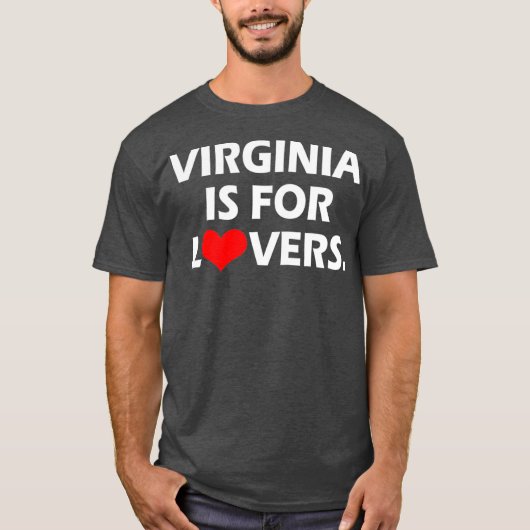 Virginia is grappig voor de overs t-shirt (Voorkant)