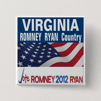 Virginia is Romney Ryan Country Button