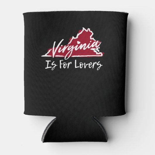 Virginia is voor de Lovers Blikjeskoeler (Voorkant)