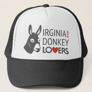 Virginia is voor ezelsliefhebbers trucker pet