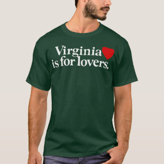 Virginia is voor geliefden Virginia State T-shirt