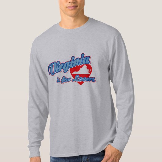 Virginia is voor Lovers T-shirt (Voorkant)