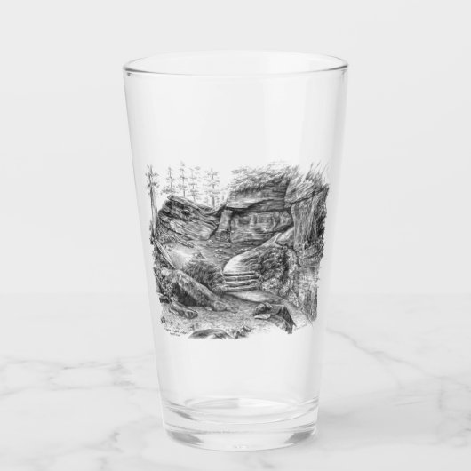 Virginia Kendall Ledges Trail (CVNP) Glas (Voorkant)