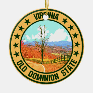 Virginia Keramisch Ornament