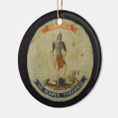 VIRGINIA!!! KERAMISCH ORNAMENT (Links)