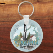 Virginia Lighthouse sleutelhanger (Voorkant)