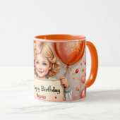 VIRGINIA ~ Mok gepersonaliseerd ~ Verjaardag ~ (Voorkant rechts)