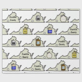 Virginia Moonshine Wrapping Paper Cadeaupapier (Vlak)