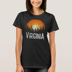 Virginia Retro Style 70s 80s 90s Home T-shirt