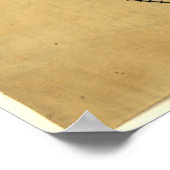 Virginia Roads Civil War Map Poster (Hoek)