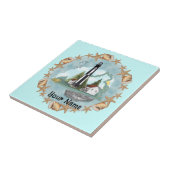 Virginia Shells Lighthouse Tegel Tegeltje (Zijkant)