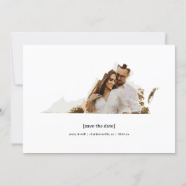 Virginia Sla de datum fotokaart op Save The Date