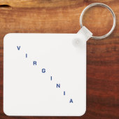 Virginia Sleutelhanger (Achterkant)