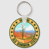 Virginia Sleutelhanger (Achterkant)