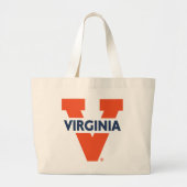 Virginia Split V Grote Tote Bag (Voorkant)