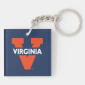 Virginia Split V Sleutelhanger (Achterkant)