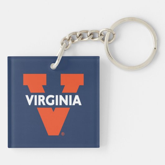 Virginia Split V Sleutelhanger (Achterkant)