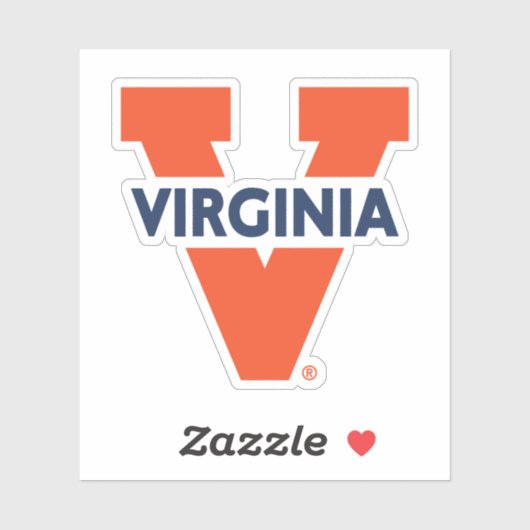 Virginia Split V Sticker (Vel)