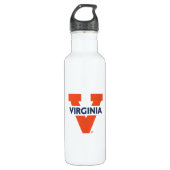 Virginia Split V Waterfles (Voorkant)