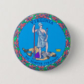 Virginia State Button (Voorkant)