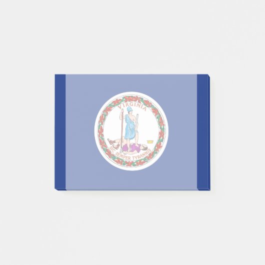 Virginia State Flag Design Decor Post-it® Notes (Voorkant)