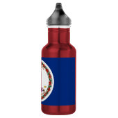 Virginia State Flag Liberty Bottle Waterfles (Rechts)