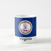 Virginia State Flag Mok (Center)