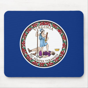 Virginia State Flag Muismat
