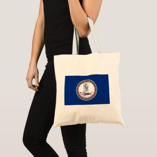 Virginia State Flag Tote Bag (Voorkant (product))