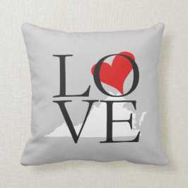 Virginia State Love Pillow Kussen