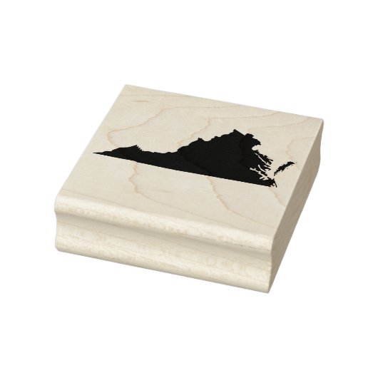 Virginia State Solid Rubber Art Stamp Rubberstempel (Stempel)