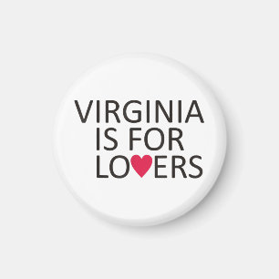 Virginia State T-shirt Virginia Home T-shirt Magneet
