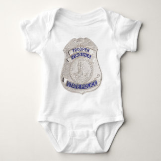 Virginia State Trooper Police Badge Romper