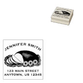 Virginia Style Glazed Country Ham Persoonlijk Rubberstempel (Gestempeld)