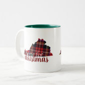 Virginia - Thuis voor Kerstmis - Mok (Voorkant links)