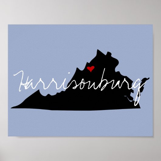Virginia Town Poster (Voorkant)