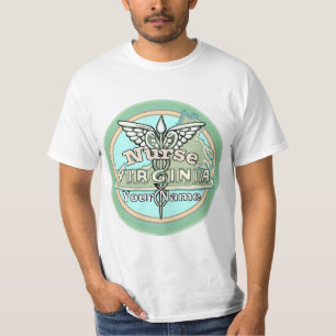 Virginia Verpleegster Caduceus T-shirt