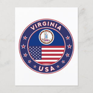 Virginia, Virginia sticker, telefoonzaak, canvas t