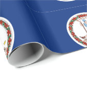 Virginia-vlag Cadeaupapier (Rol Hoek)