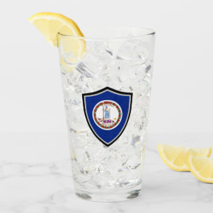 Virginia vlag glas