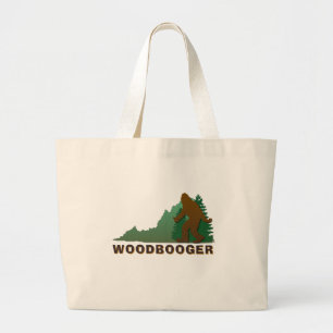 Virginia Woodbooger Grote Tote Bag