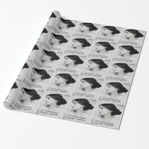 Virginia Woolf Anoniem Was Een Vrouw Citaat Cadeaupapier