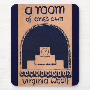 Virginia Woolf Book Hoesje A Room of One Muismat