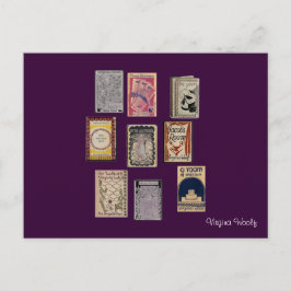 Virginia Woolf Books Briefkaart