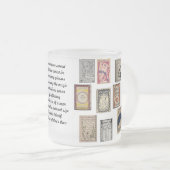 Virginia Woolf Books Matglas Koffiemok (Voorkant rechts)