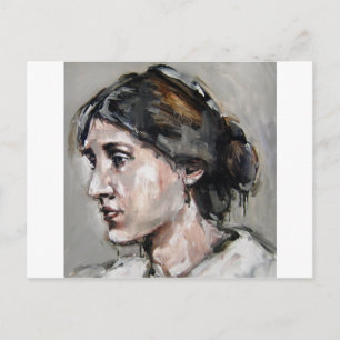 Virginia Woolf Briefkaart