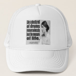 Virginia Woolf Ghofried Roll Quote Trucker Pet