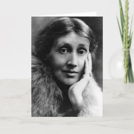 Virginia Woolf Portrait Kaart